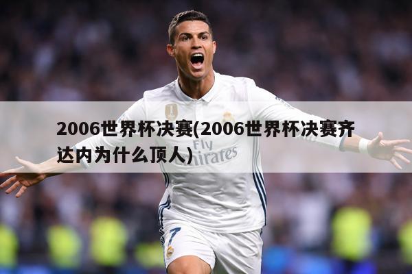 2006世界杯决赛(2006世界杯决赛齐达内为什么顶人)